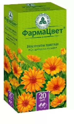 Цветки календулы