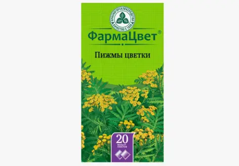 Цветки пижмы Фильтр-пакеты 1.5г №20 произодства Красногорсклексредства ОАО