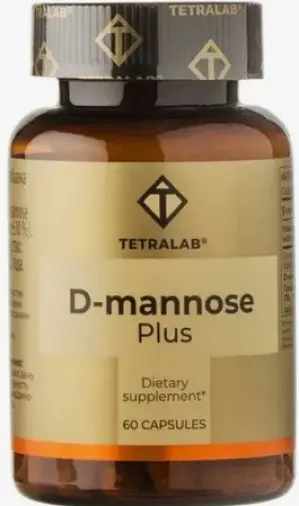Д-Манноза Плюс Tetralab Капсулы 640мг №60 произодства Квадрат С