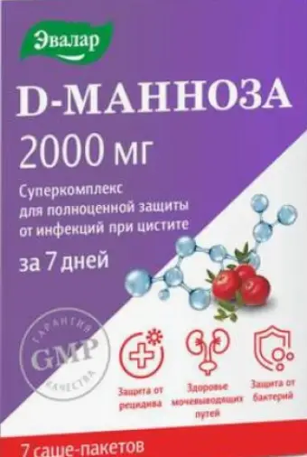 Д-Манноза Суперкомплекс Порошок 2г №7 в Павловском Посаде