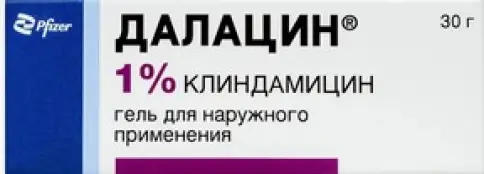 Далацин Гель 1% 30г произодства Пфайзер Инновации ООО