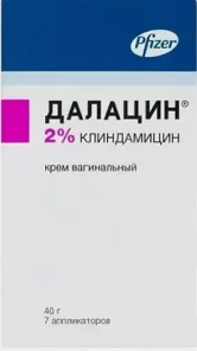 Далацин Крем вагинальный 2% 40г в Твери
