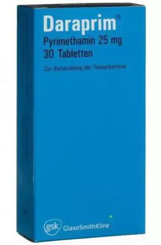 Дараприм Таблетки 25мг №30 произодства Глаксо Вэллком