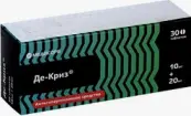 Де-Криз Таблетки 10мг+20мг №30 от Медисорб ЗАО