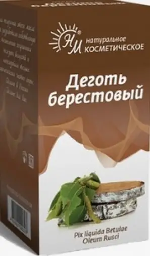 Деготь берестовый Флакон 30мл произодства Натуральные масла