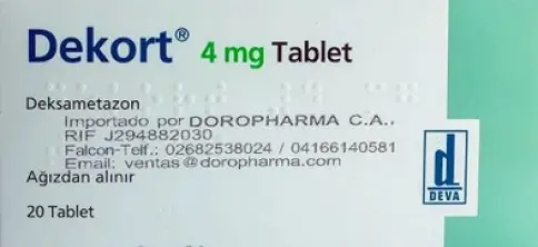 Декорт Таблетки 4мг №20 произодства Турция