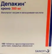 Депакин Хроно 300 Таблетки п/о 300мг №100 от САМФАРМ Сергиев Посад Птицеградская