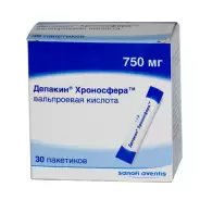 Депакин Хроносфера Гранулы 750мг №30 в Джанкое от Экономная аптека Совхозная 30