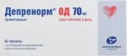 Депренорм ОД Таблетки 70мг №60 от ЗДОРОВ ру Славянский б-р