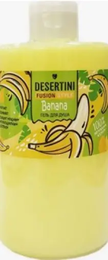Десертини гель для душа Desertini Флакон (банан) 460мл