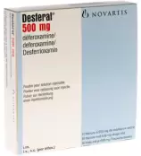 Десферал Флакон 500мг №10 от Новартис Фарма
