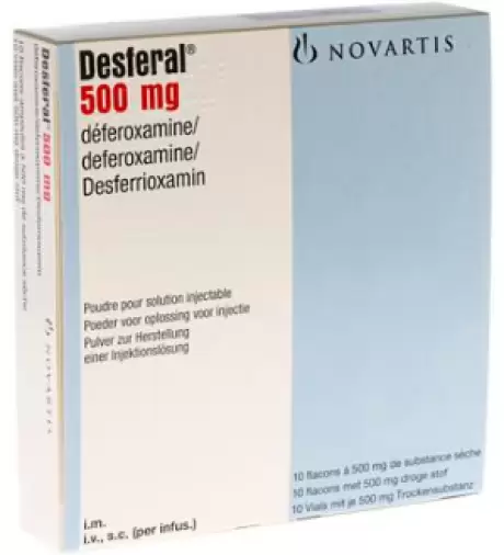 Десферал Флакон 500мг №10 в Красногорске
