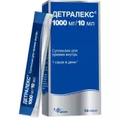 Детралекс Суспензия д/приёма внутрь 1г/10мл №30 от Юнитер Лаборатория