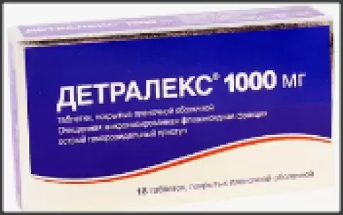 Детралекс Таблетки 1г №18