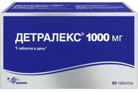 Детралекс Таблетки 1г №60