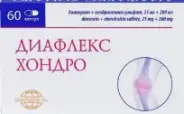 Диафлекс Хондро Капсулы 25мг+200мг №60 от ЗДОРОВ ру Славянский б-р