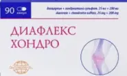 Диафлекс Хондро Капсулы 25мг+200мг №90 от ЗДОРОВ ру Славянский б-р