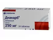 Диакарб Таблетки 250мг №24 от Польфарма АО