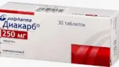 Диакарб Таблетки 250мг №30 от Не определен
