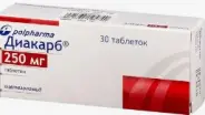 Диакарб Таблетки 250мг №30 от Аптека Сияние Лаб