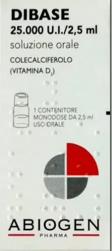 Дибас Д3 (Dibase) Флакон 25000МЕ/2.5мл №4