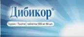 Дибикор Таблетки 500мг №90 от ПИК-Фарма ООО