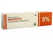 Диклоген Гель 5% 30г от Аджио Фармасьютикалз Лтд.