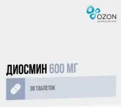 Диосмин Таблетки 600мг №30 от Озон ФК ООО
