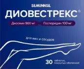 Диовестрекс (диосмин+гесперидин) Таблетки п/о 900мг+100мг №30 от Квадрат С