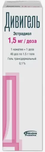 Дивигель Флакон с помпой 0.1% 1.5г/доза 40доз в Саратове