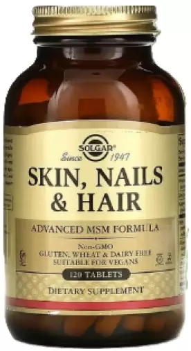 Для кожи, волос и ногтей Таблетки №120 произодства Солгар