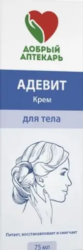 Добрый аптекарь крем для тела АДЕвит Туба 75мл произодства Мирролла ООО