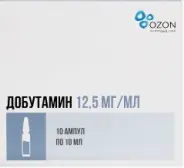 Добутамин Концентрат д/инф.р-ра 125мг 10мл №10 от АдонисФарм