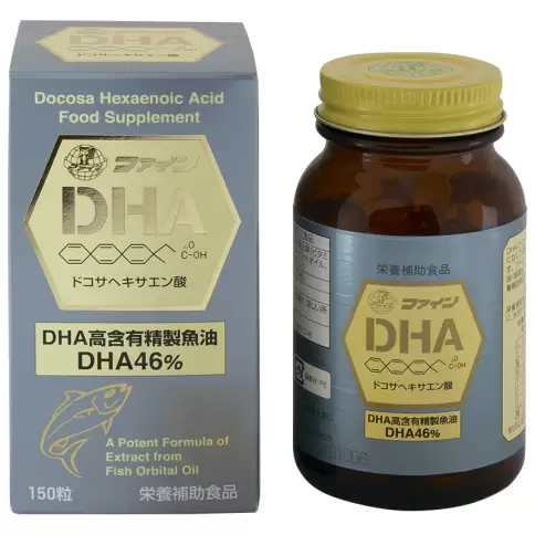 Докозагексаеновая кислота (DHA) Капсулы 390мг №150 произодства Файн Япония