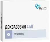 Доксазозин Таблетки 4мг №30 от Озон ФК ООО