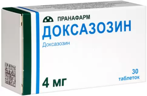 Доксазозин Таблетки 4 мг №30