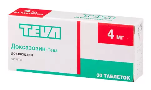 Доксазозин Таблетки 4мг №30 в Люберцах