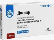 Доксеф Таблетки п/о 100мг №10 от Не определен