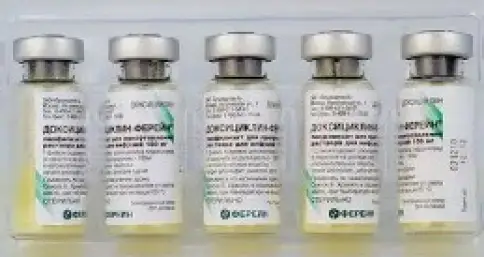 Доксициклин Лиоф.порошок 100мг №5 произодства Не определен