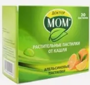 Доктор Мом апельсин Пастилки №20 от ГОРЗДРАВ Аптека №1031