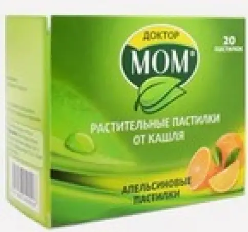 Доктор Мом апельсин Пастилки №20 произодства Джейтнл ООО