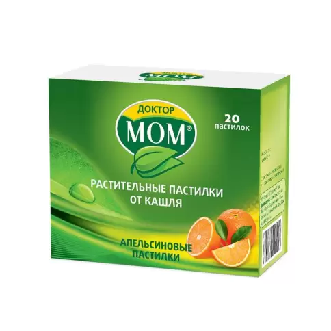 Доктор Мом апельсин Пастилки №20