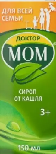 Доктор МОМ Сироп 150мл произодства Джейтнл ООО
