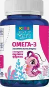 Доктор Море kids Омега-3 детская Капсулы жевательные для девочек (тутти-фрутти) 500мг №120 от Мирролла ООО