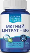 Доктор Море Магний цитрат+В6 Оптимум