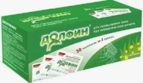 Долфин средство для промывания носоглотки при аллергии Пакетики 2г №30 произодства Не определен