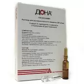Дона Ампулы 400мг 2мл №6+р-ль от Мифарм с.п.а.