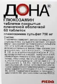 Дона Таблетки 750мг №60 от Не определен