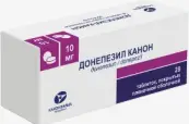 Донепезил Таблетки 10мг №28 от Канонфарма Продакшн ЗАО