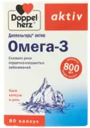 Доппельгерц актив Омега-3 Капсулы №80 в Сочи от Магнит Аптека Сочи Лесная 13